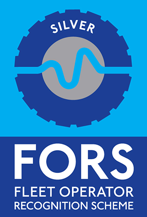 FORS logo to demonstrate P J Murphy Group accreditation to its Fleet Operator Recognition Scheme